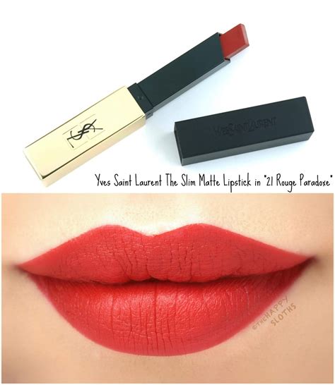 YSL matte lipstick reviews